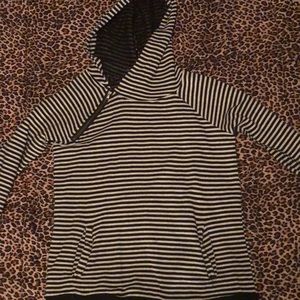Striped hoodie